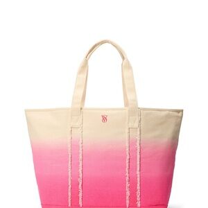 Victoria's Secret Pink and Cream Tote